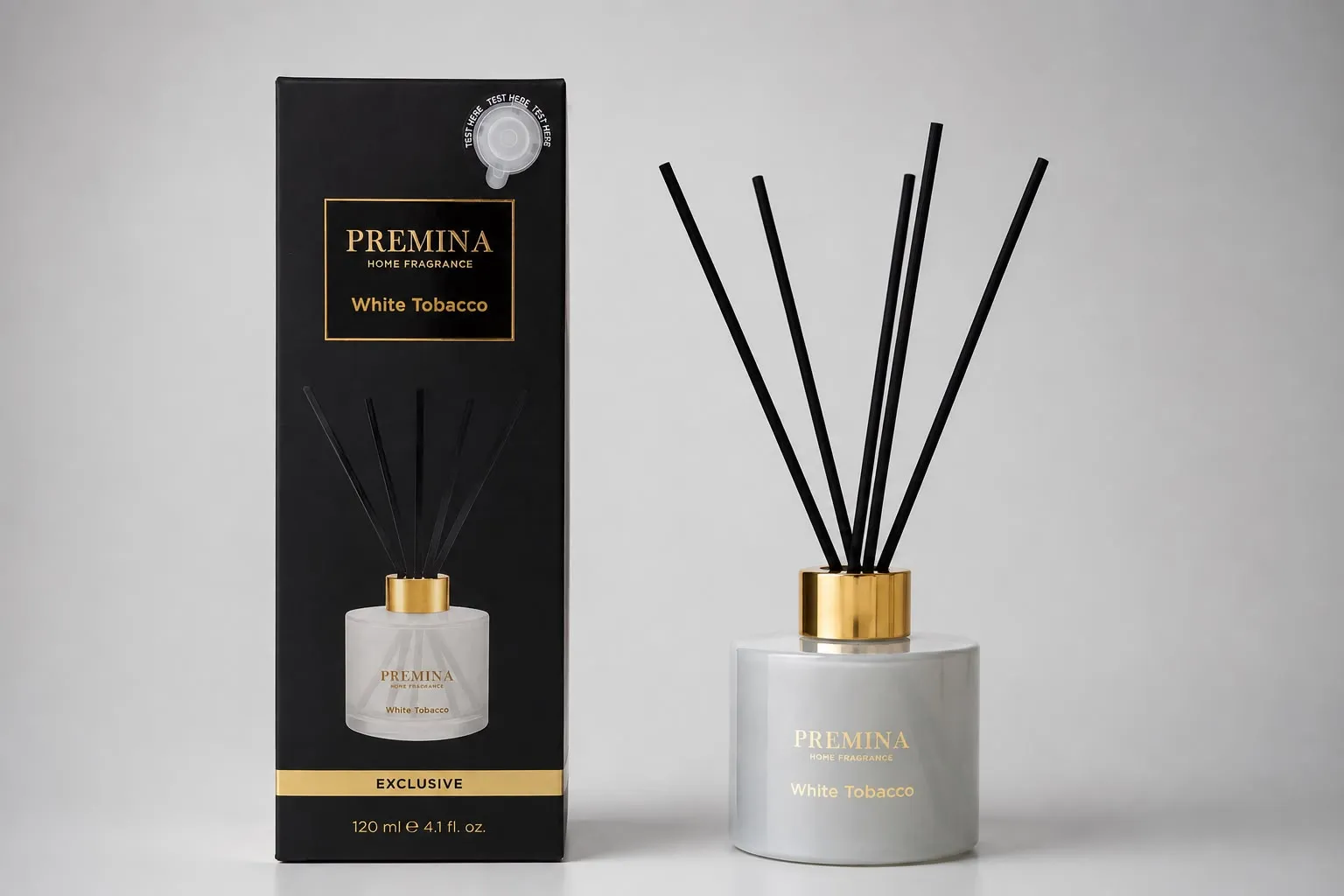 PREMINA White Tobacco – prémiový bytový difuzér 120 ml