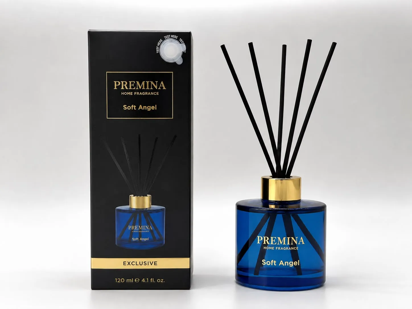 PREMINA Soft Angel – prémiový bytový difuzér 120 ml