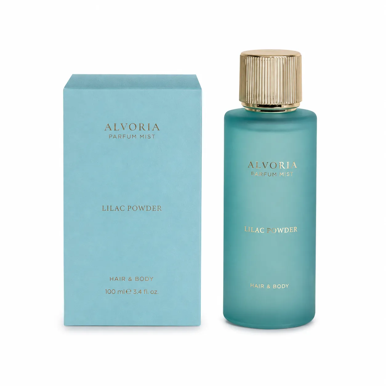Alvoria Lilac Powder – parfémovaná mlha na tělo a vlasy 100 ml