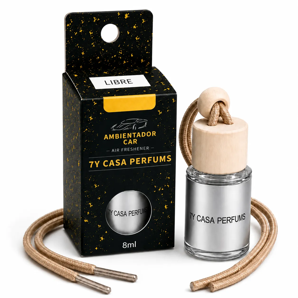 7Y Casa Perfums Libre – závěsná vůně do auta 8 ml
