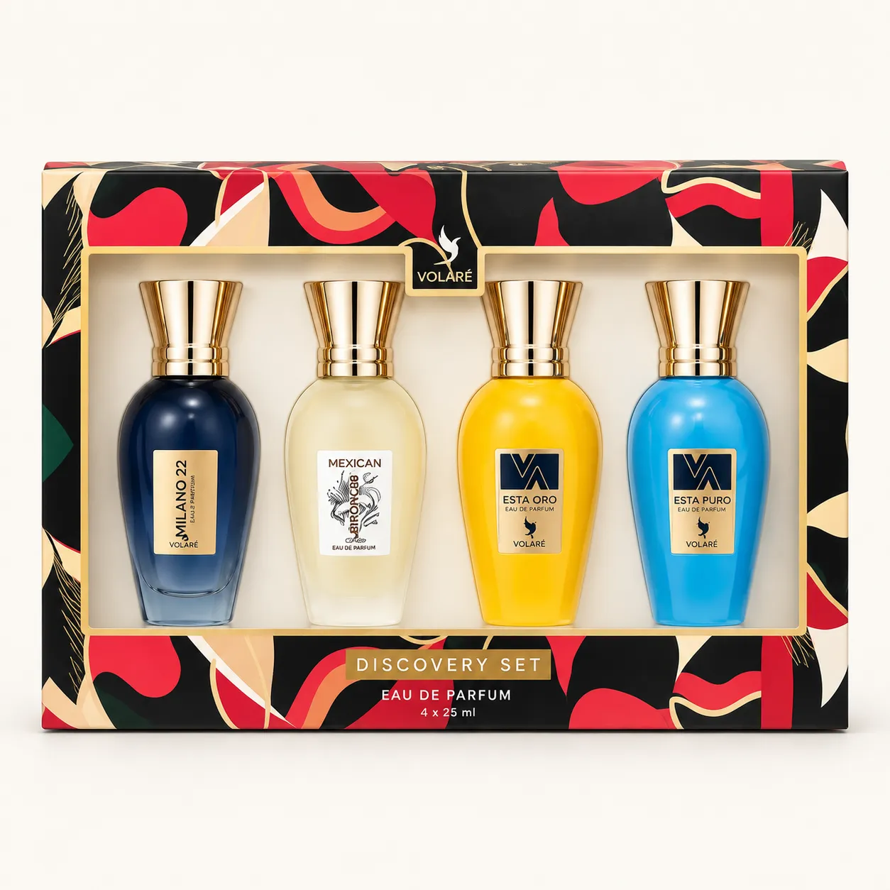 Volaré Discovery Set – sada parfémů 4 × 25 ml