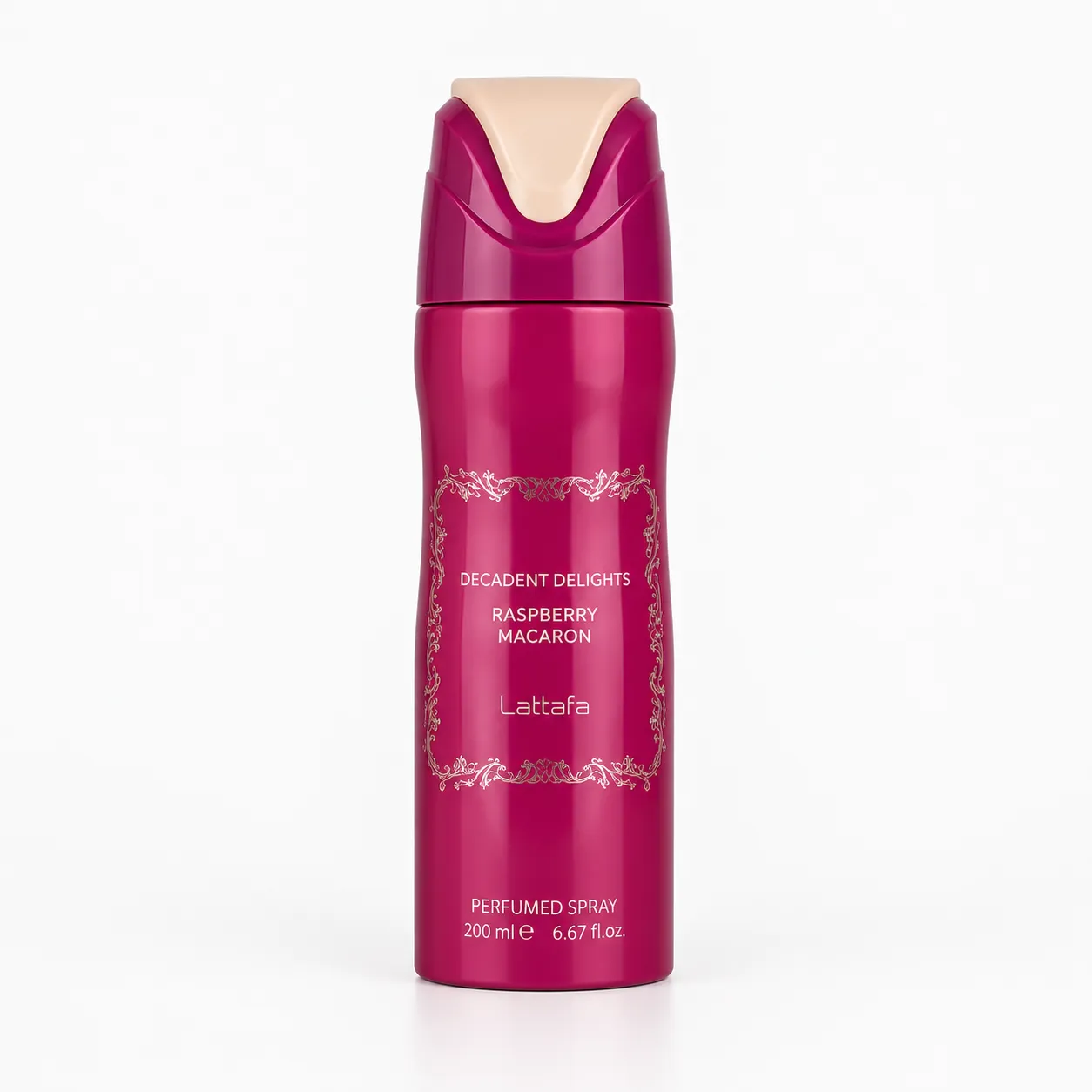 Lattafa Decadent Delights Raspberry Macaron – parfémovaný sprej 200 ml