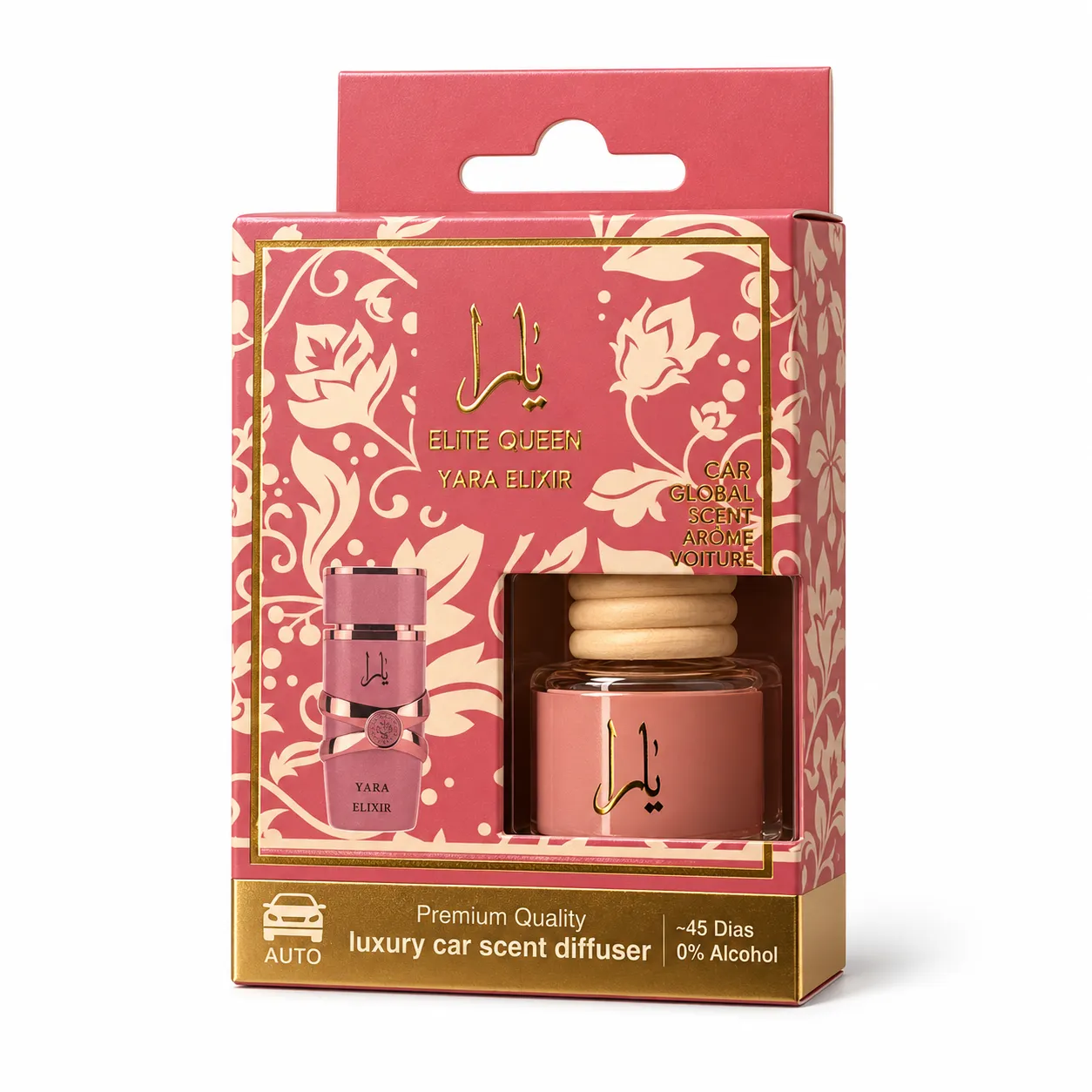 Elite Queen Yara Elixir – závěsná vůně do auta 10 ml