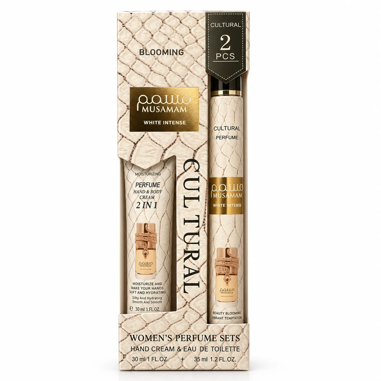 Cultural Musamam White Intense – dárková sada 35 ml + 30 ml