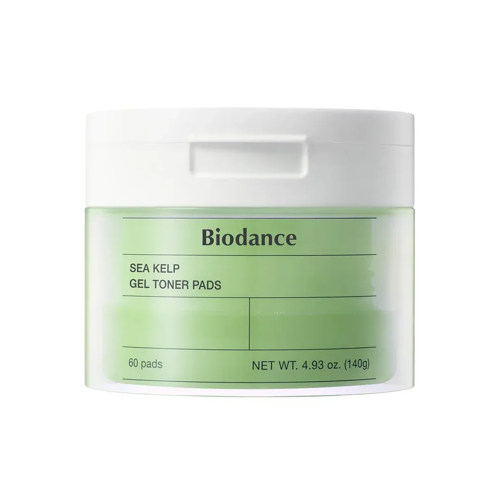 Biodance Sea Kelp Gel Toner Pads – zklidňující tonerové polštářky s mořskými řasami 60 ks