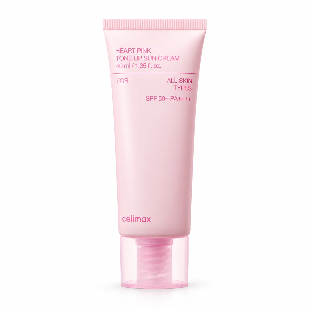 Celimax Heart Pink Tone Up Sun Cream SPF 50+ PA++++ – rozjasňující tónující opalovací krém 40 ml