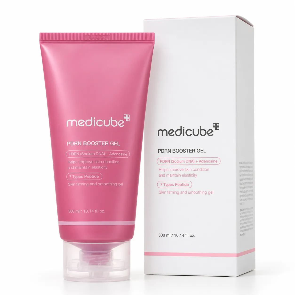 Medicube PDRN Booster Gel – hydratační pleťový gel s PDRN a peptidy 300 ml
