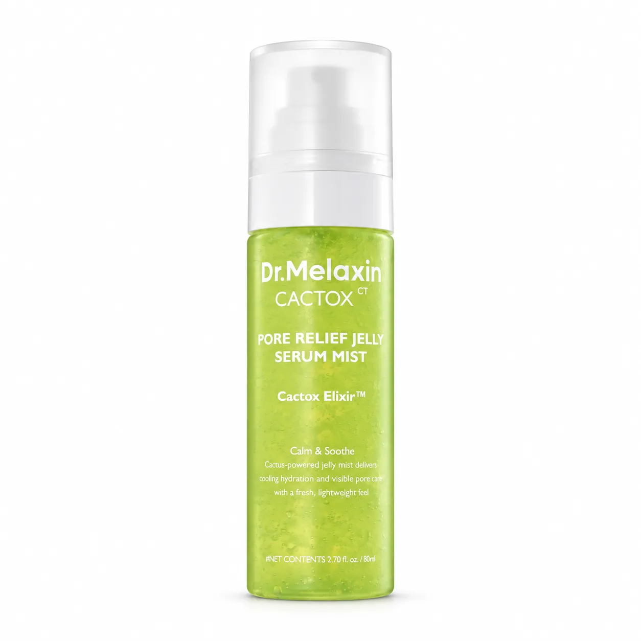 Dr.Melaxin Cactox Pore Relief Jelly Serum Mist – hydratační sérum ve spreji 80 ml