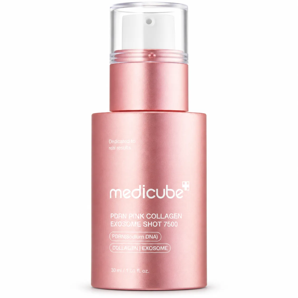 MEDICUBE PDRN Pink Collagen Exosome Shot 7500 – intenzivní vyhlazující sérum s PDRN a exosomy 30 ml