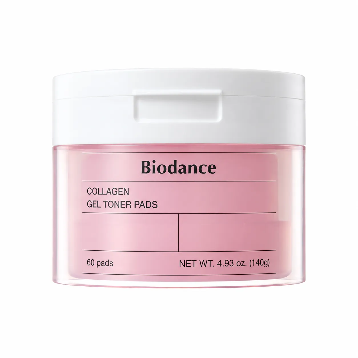 BIODANCE Collagen Gel Toner Pads – hydratační kolagenové tonizační polštářky 60 ks / 140 g