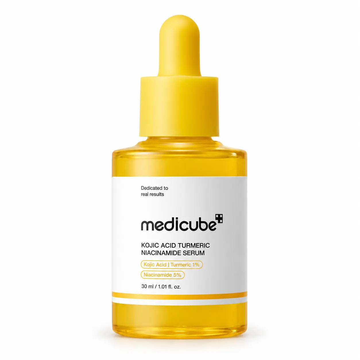 Medicube Kojic Acid Turmeric Niacinamide Serum – rozjasňující sérum proti pigmentovým skvrnám s 5 % niacinamidu 30 ml