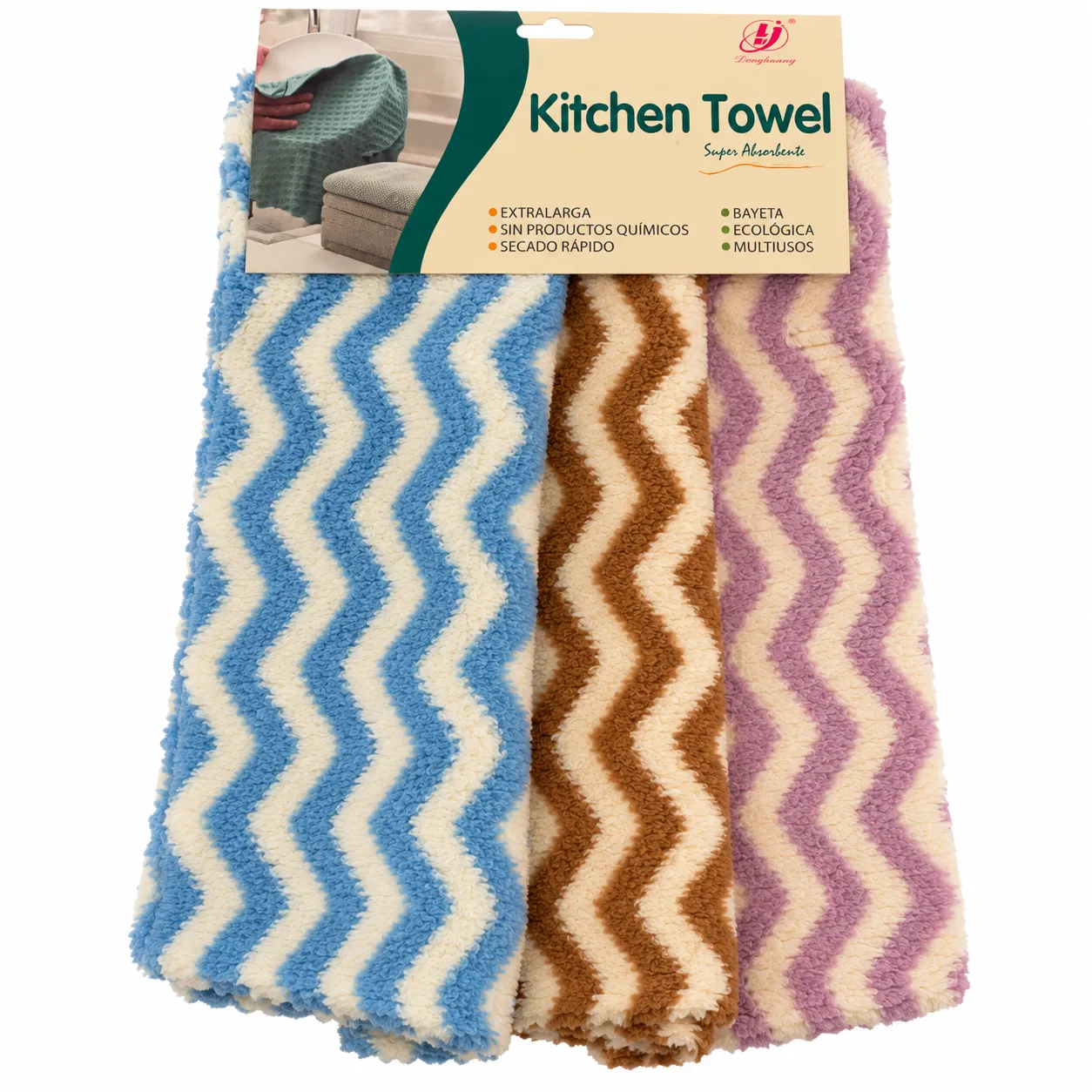 Kitchen Towel – měkké savé kuchyňské utěrky, sada 3 ks